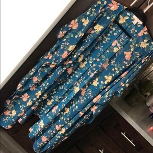Forever 21 floral kimono